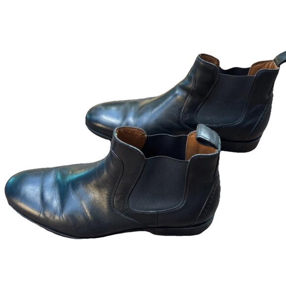 Johnston & Murphy XC Flex Raleigh Chelsea Men\'s Boots Men’s Size 11 M Black main image 4